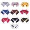 Stylish Striped Collar Removable Collar Protectors For Down Jackets Great For Everyday Use Winter Coat Collar Guards