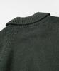 Frizmworks Heavy Cowichan Zip Up Cardigan _ Forest Green