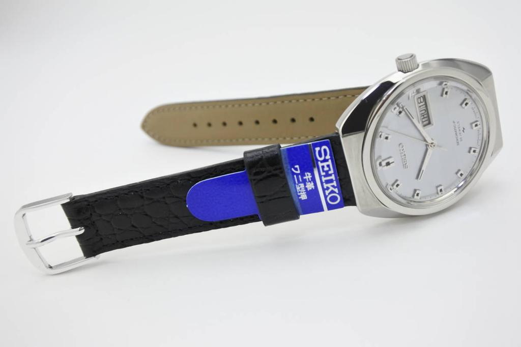 1969 SEIKO 33 jewels automatic The highest number of jewels in the 51 A luxury item at the model MATIC-P Ref.5106-7010 men's Watch. series.