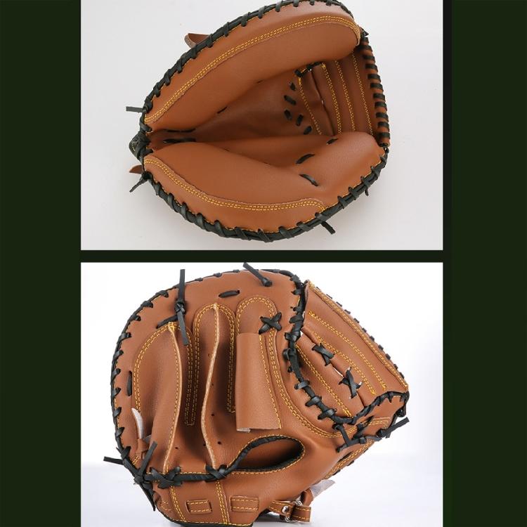 Baseball Catcher Handschuh Leichtgewicht Dickes PVC Baseball Handschuh Mit Polyester Futter Für Erwachsene Jugendliche Spiel Und Training