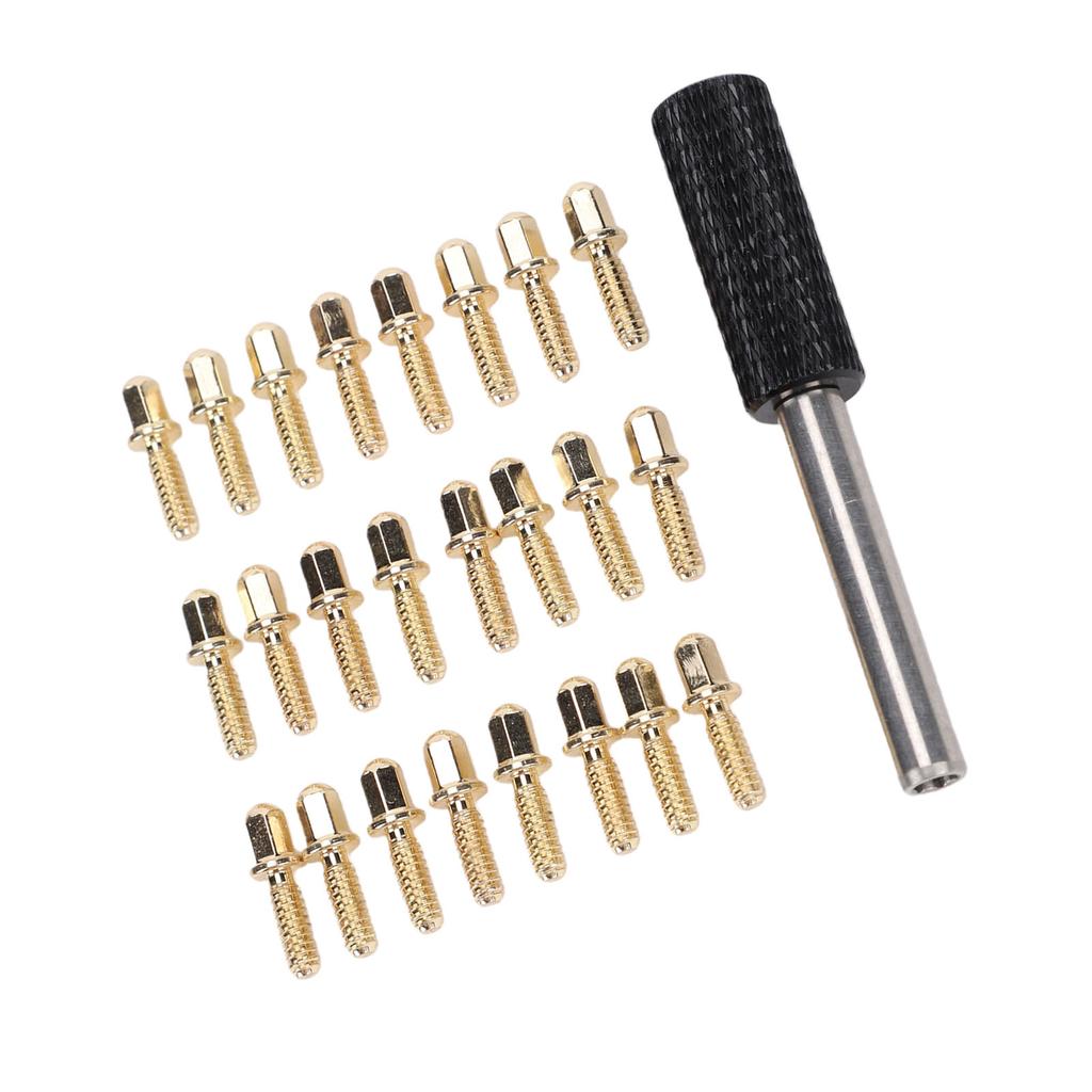 24 Pcs RC Car M3 Screw Replacement for SCX10 1 8 1 10 RC Crawler Hex Screw Kit with Screwdriver
