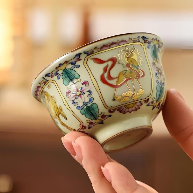 

Deou Xingguang Ceramic Fortune Teacup