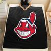 Cleveland Indians Flannel Blanket, High quality Comfortable for All Seasons, Home Decor, Warmth and Comfort