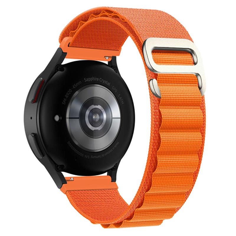 Compatible with Huawei GT6/5/4 Pro and Samsung Watch7/6, 22mm Universal Alpine Nylon Loop Strap.
