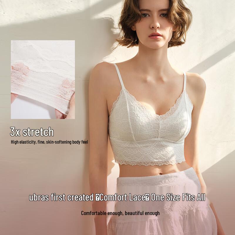 Женский бесшовный кружевной топ-бра Ubras Small underbust