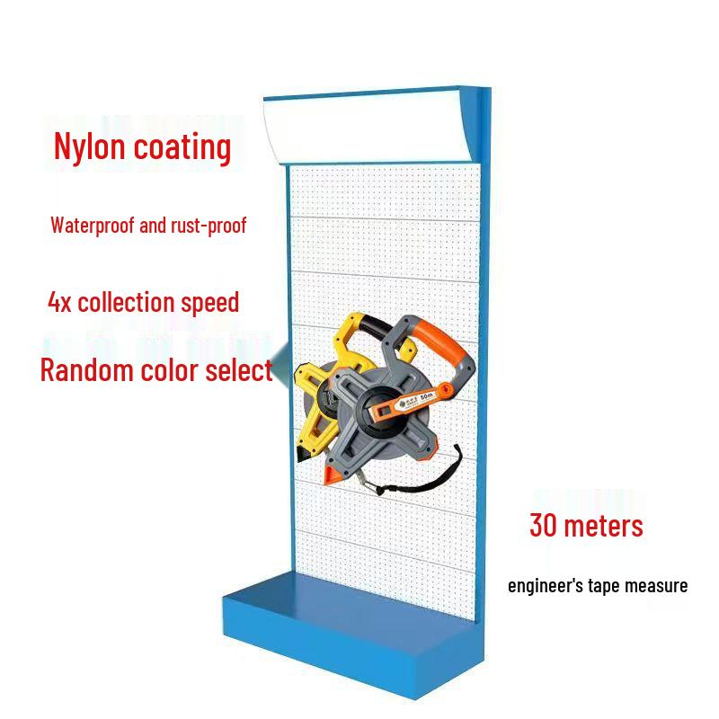 50 м Нейлоновое покрытие Водонепроницаемая Защищенная от ржавчины Износостойкая Стальная рулетка