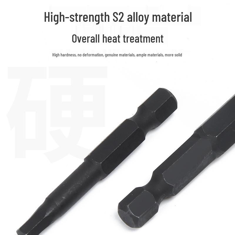 Imperial S2 Alloy Steel Hex Socket Impact Resistant Screwdriver Bit with Strong Magnet - High Hardness Phillips & Torx