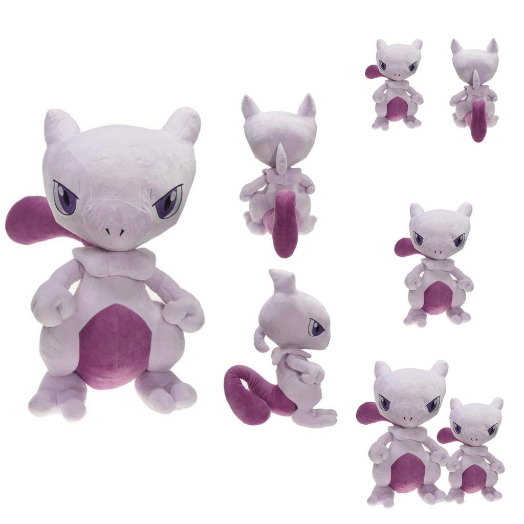 Pokemon Mewtwo Plush Doll Soft And Cuddly Q Version Toy For Kids