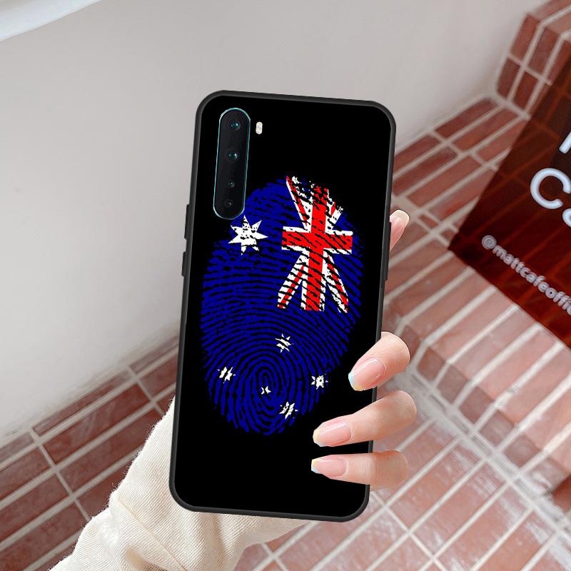 National Flag fingerprint Case For OnePlus 13T 10R 10T 8T 12R 13R 15 13 12 11 10 9 Nord CE 5 2 3 4 Lite N20 N30 Cover