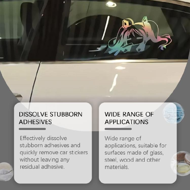 Adhesive Glues Remover Sticky Residues Remover Sprayer Auto Sticker Car Glass Label Cleaner Adhesive Sprayer