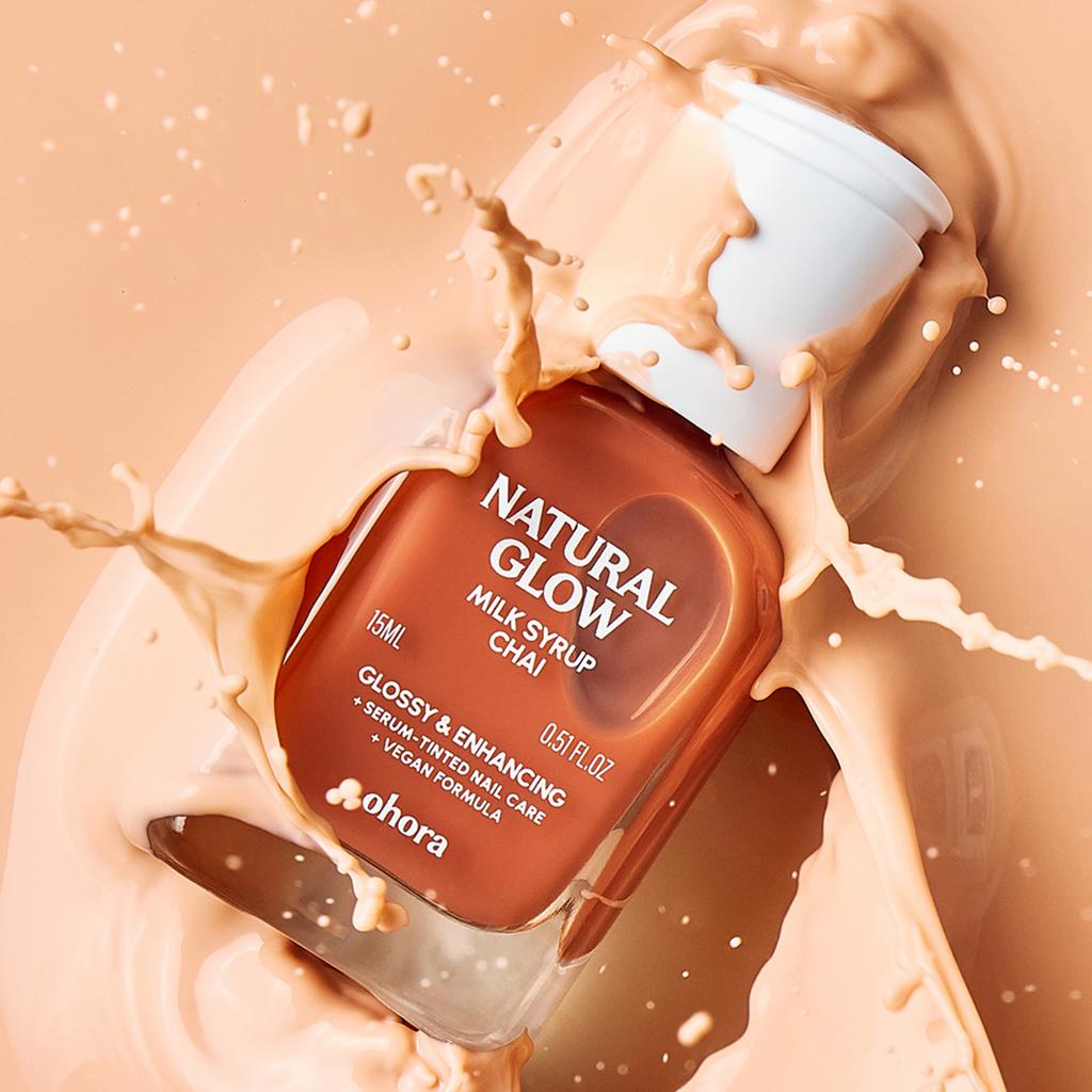OHORA Sada posilovače nehtů Sirup Posilující péče o nehty Lesk 10 ml x2 (10 X 10)