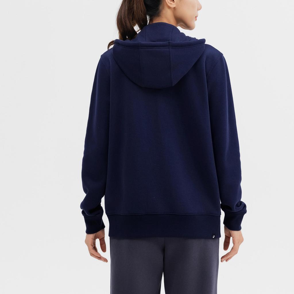 DECATHLON DOMYOS Soft Warm Fleece Long Sleeve Jacket Women's Navy Blue