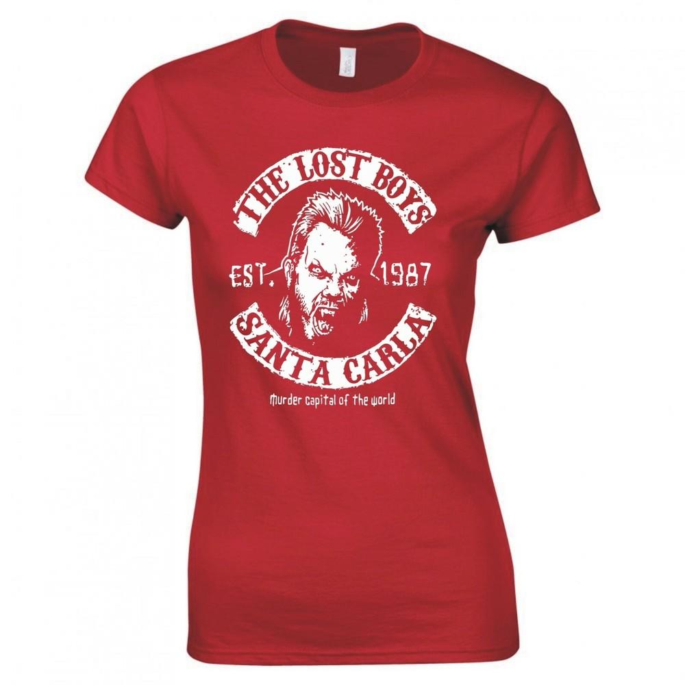 Inspired By The Lost Boys Motorcycle Patch Skinny Fit Tshirt S
