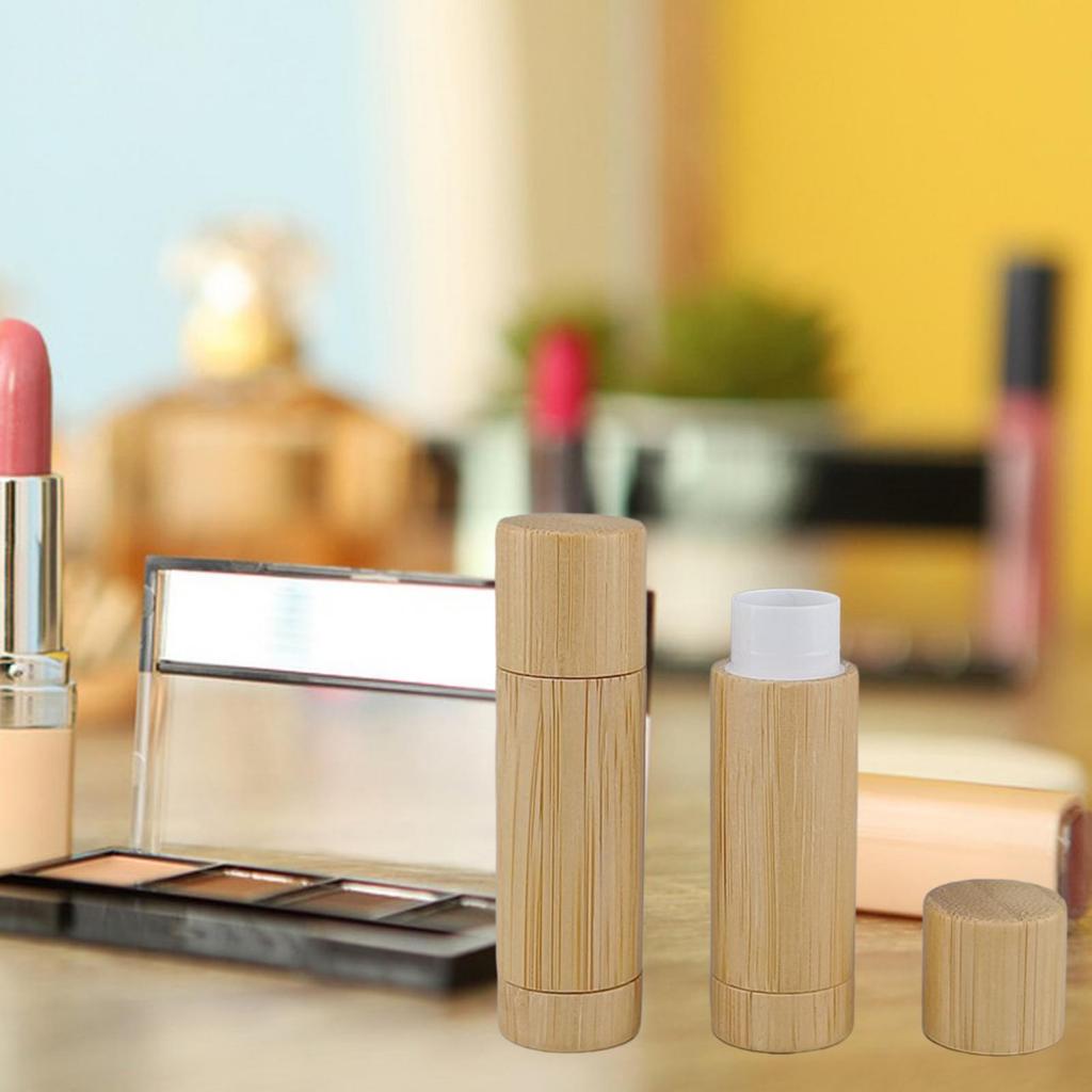 Sleek Lipstick Container Set for DIY Lip Balm And Gloss - Travel-Friendly