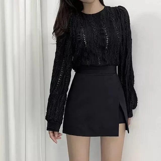 2022 Spring/Summer High-Waist A-Line Skirt - Plus Size Slim Fit Short Skirt Pants