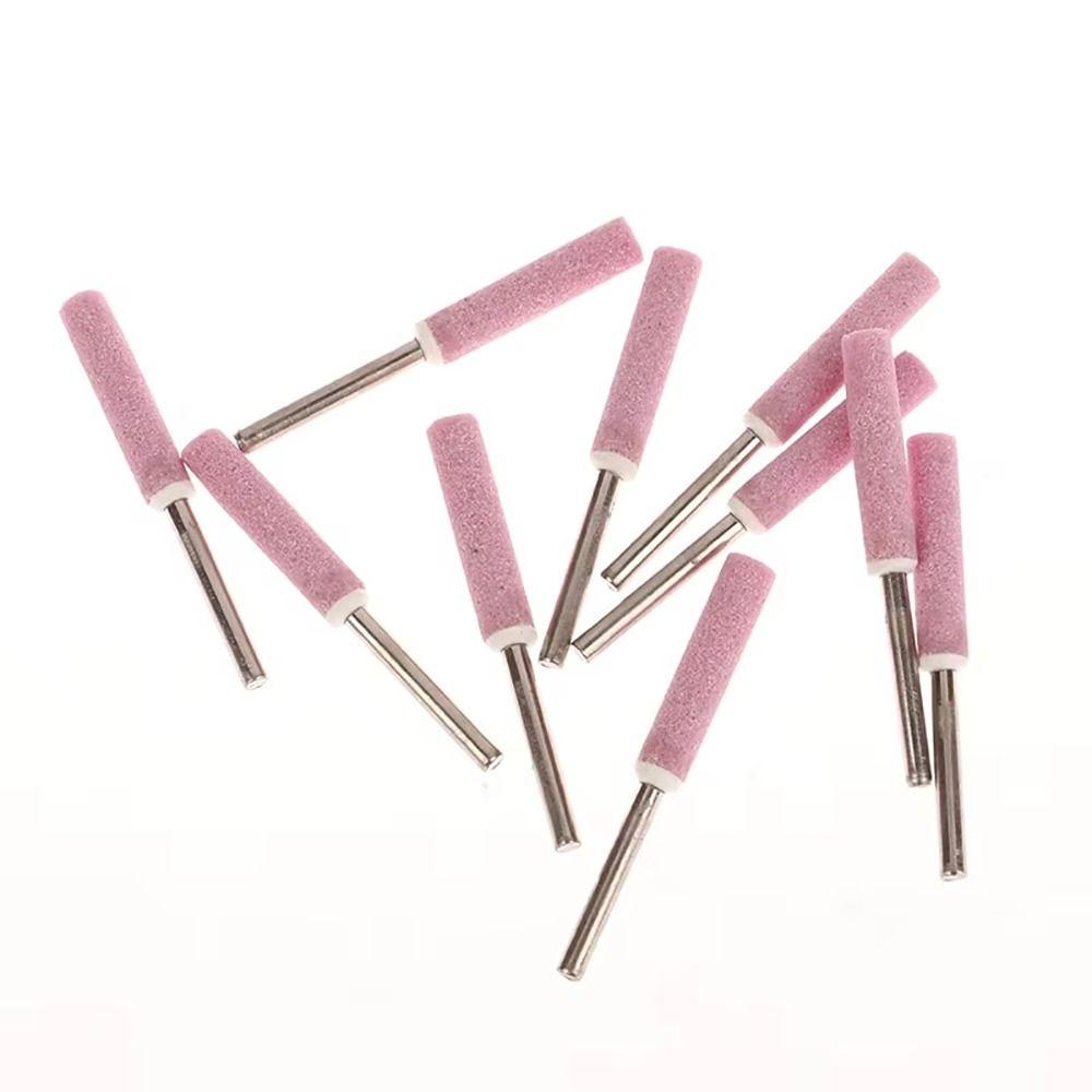 30Pcs Chainsaw Head Grinding Stone File Mounted Points 4/4.8/5.5/6mm Chainsaw Sharpener Stones Sharpening Carving Tools