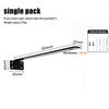 1 Set Heavy Duty Cast Iron Shelves Brackets Floating Shelf Brackets 4Mm Thicked Invisible L Brackets For Shelves Support
