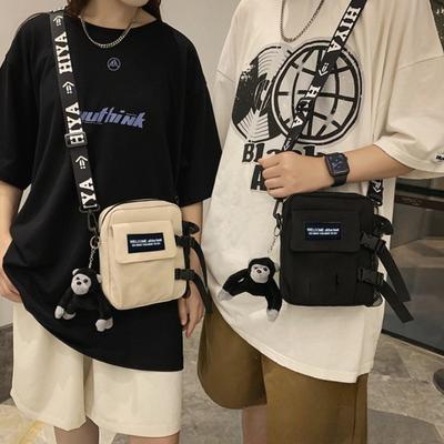 Nylon Women Sling Bag New Canvas Casual Mini Crossbody Bag Fashion Messenger Bag Shoulder Bags