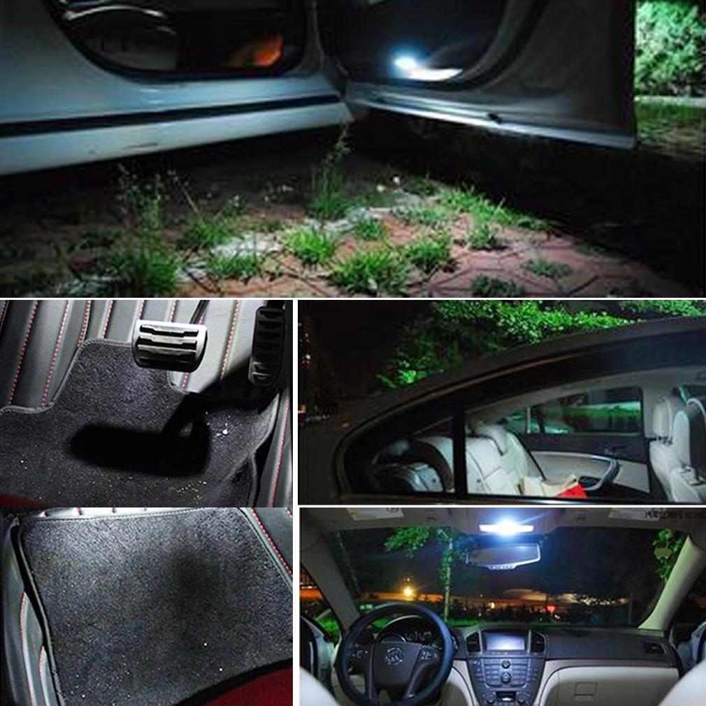 10pcs Auto T10 LED W5W LED Bulbs White 194 168 LED Lamp 501 COB Silicone Shell Car LED Lights Super Bright Turn Side Lamp 12V