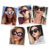 New Cat Eye Fashion Sunglasses Woman Vintage Luxury Brand Designer Black Glasses Sun Glasses For Female UV400 Eyewear Shades