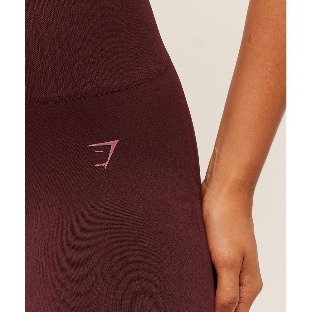 Gymshark Soft Sculpt Leggings Rich Maroon B2c7t Nbzq