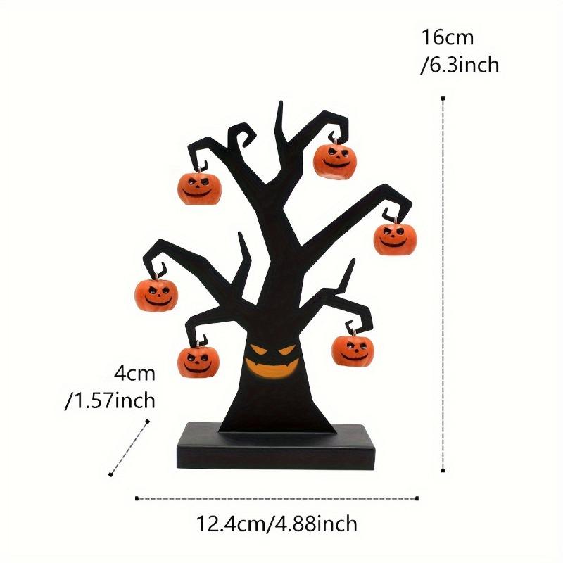 1 szt. Dekoracja drzewka dyniowego Wisząca lampion Jack Ozdoba stołowa Bez zasilania Motyw Halloween