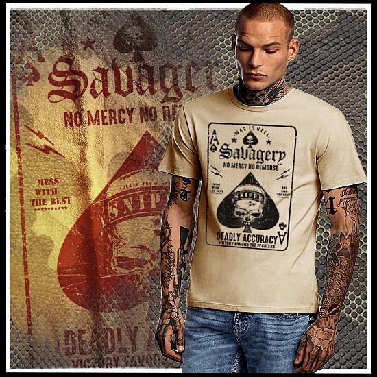 

Combat t-shirt military Infantryman Machine Gunner Infantry Savagery warrior tee 2XL