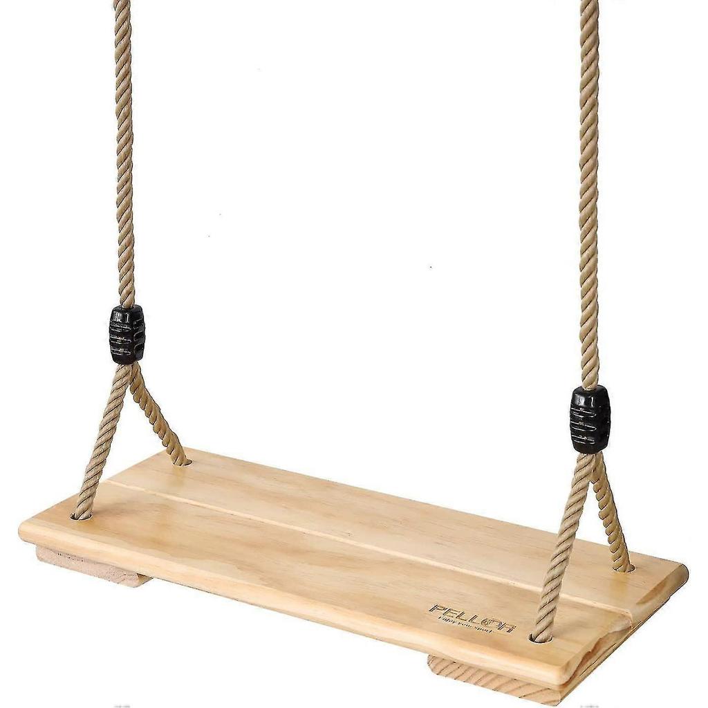 Wooden Swing, Adult/child Garden Planning Swing, For Outdoor Play, Adjustable Handle, 200 Kg