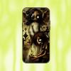 Love Black And Cute Emo Goth Phone Case For Samsung S 25,24,23,22,30,21,10,9,Ultra,Plus,Lite,FE,4,5G Black Soft Case