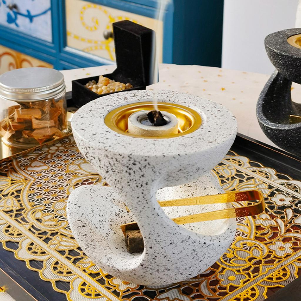 Middle East Incenses Holder Censers for Eid Decors Arabic Frankincense Resins Burners Muslims Aromatherapies Diffuser