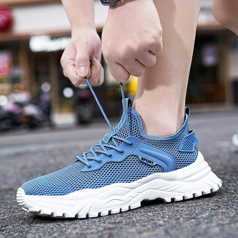 39-49 Summer Mens Large Size Casual Sports Shoes Casual Men's Shoes Lightweight Soft Bottom Casual Running Shoes