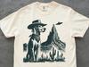 Vintage Coonhound UFO Shirt – Western Cowboy Coonhound Tee, Retro Alien Dog T-Shirt, Perfect Gift for Coonhound Mom, Dad & Dog Lovers