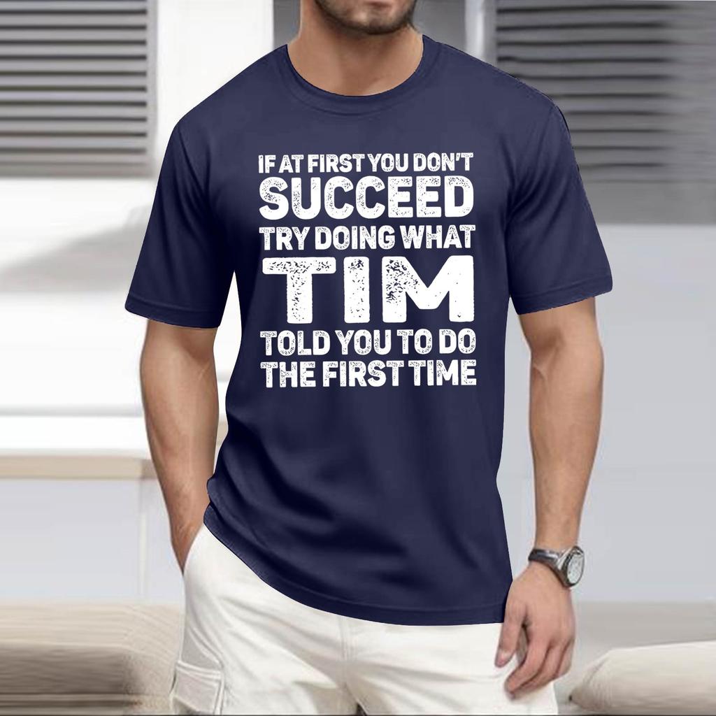 Pánské módní tričko, Streetové ležérní oblečení s krátkým rukávem