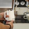 MHW-3BOMBER Turbine Milk Frother, Coffee Latte Art Cup, Stainless Steel Eagle Beak Italian Style, 450ml, White