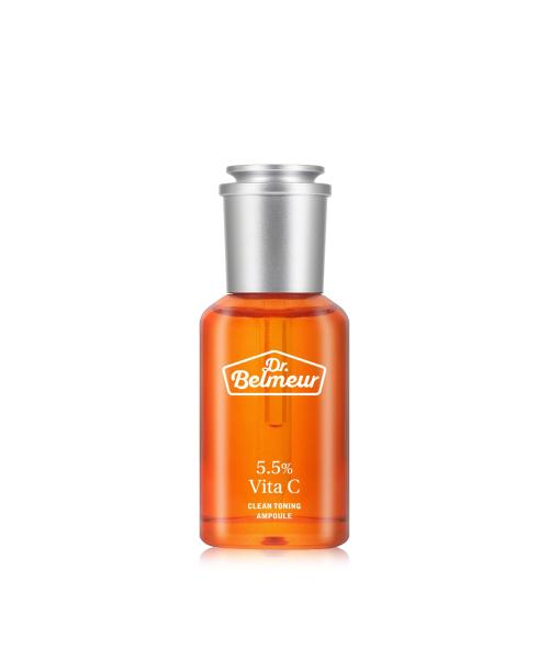 THEFACESHOP Dr. Belmeur Vita C Clean Toning Ampoule 45ml FREE