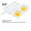 Efficient Microwave Steamer Egg Poacher, 2?Cavity Cooker with Lid & Handle, Food Grade Plastic Maker Boiler Mold, Quick Breakfast Kitchen Gadget for