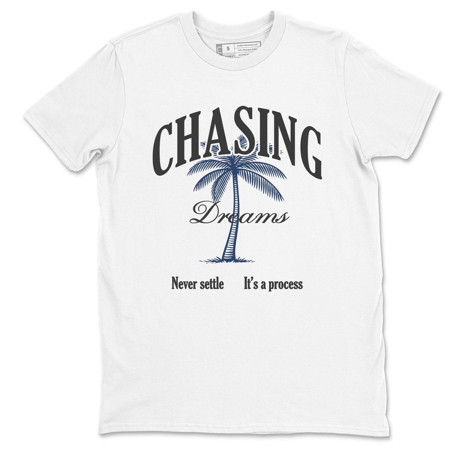Chasing Dreams graphic Tee. Perfect as a Valentine’s Day gift. 9s Flint Grey 2XL
