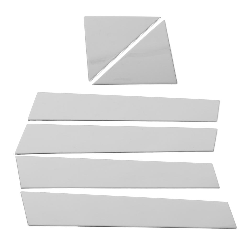 6pcs Door Window Chrome Pillar Post Trim 304 Stainless Steel Car Accessories Replacement for Chrysler 300 300c 2005‑2010