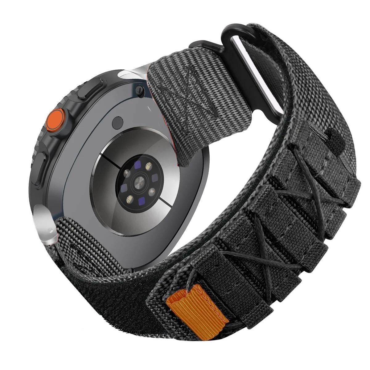 

Нейлоновый ремешок Travel Loop для Samsung Galaxy Watch 8 Ultra 2 Correa Спортивный браслет на запястье для Samsung Galaxy Ultra 47 мм Аксессуары Watch 8 Classic-L