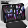 18/30pcs All-in-One Nail Clipper Set Stainless Steel Foot Care Tool Set  Travel Use