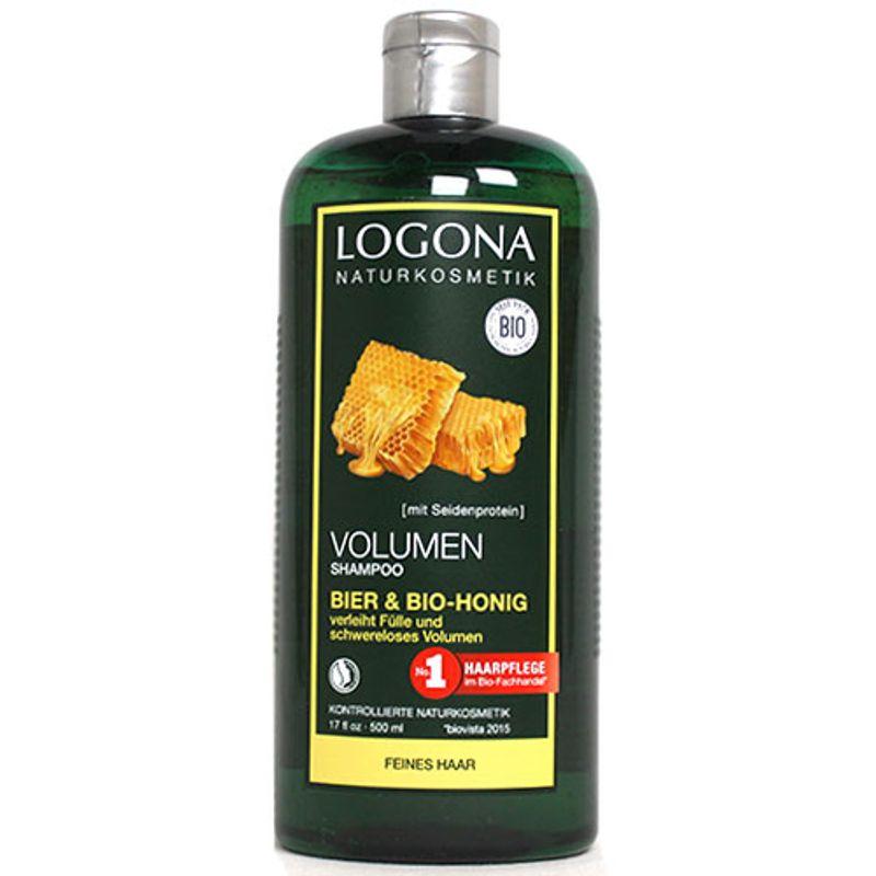 LOGONA Beer & Honey Volume Shampoo 500ml