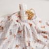 Kangobaby Bamboo Cotton Muslin Swaddle Blanket for Newborns