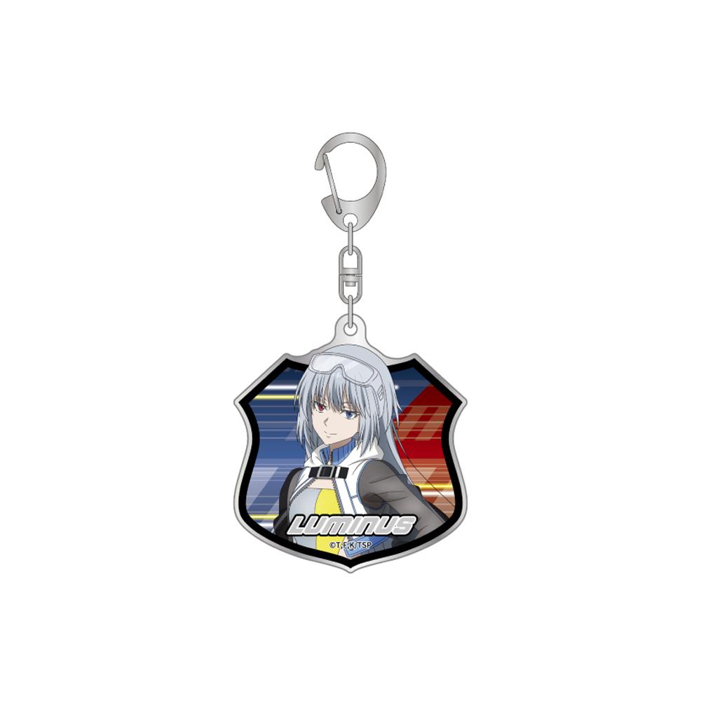 

Rimuru Tempest Milim Nava Diablo Luminus Valentine Violet Official Acrylic Keychain Bag pendant Bag Charm anime goods Fans Gifts 6 cm красный