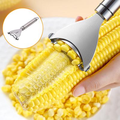 Edelstahl Maisschäler Maisdrescher Easy Peel Maisdrescher Maismesser Schäler Küche Obst und Gemüse Werkzeuge