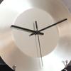 Elegant Morden Wall Clock Industrial Style Round Clock Creative Aesthetic House Accessories Interior Home Decoration Items Without Digital Design