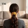 Hidden Pocket Scrunchies for Money Hair Ties with Zipper Women, Elastic Tie Scrunchie Bag Small Items Keys And Coins, Satin Accessories Daily