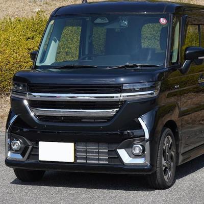 Kåpa för dimljus fram Specialdekorativ pläterad ram För Suzuki Spacia Custom M K04 2024 Serie Modell Bilmodifiering Acc S0E5