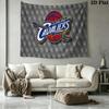 Cleveland Cavaliers Wall Tapestry Aesthetic Wall Hanging Printed Fabric Blanket Decorative Tapestries for Bedroom Living Room Home Decor