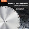 Diamond Blade 20inch Concrete Saw Blade Wet or Dry 0.47inch Slanted Teeth