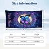 Butterfly Theme Beach Towel Personalized Custom Name & Text Soft Quick Dry Beach Towel for Swimming Travel
